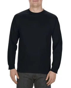 Pack Of 2 American Apparel AL1304 Adult Preshrunk Tshirt Long Sleeve T-Shirt - Picture 1 of 9