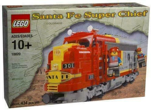 LEGO Trains: Santa Fe Super Chief (10020)
