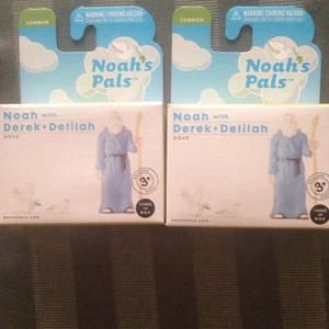 NEW: 2 NOAHS PALS Noah with Derek + Delilah Doves - Picture 1 of 1