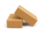 100% Natural Cork Yoga Blocks High Density Set of 2