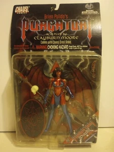 Chaos Comics - 1997 Brian Pulido's Purgatori MetallicAF blauer Anzug (Artikel #CM7008) - Bild 1 von 6
