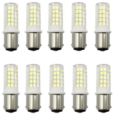 10pcs Led car BA15D 1142 64-2835 Boat Marine RV bulb 5W AC/DC 12V Ceramics Lamp  - Image 1 of 4