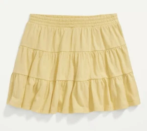Old Navy Toddler Girls Size 3T ~ Tiered Jersey Pull On Skort $15 Shorts NWT - Picture 1 of 3
