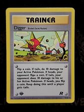 Pokémon TCG Digger Team Rocket 75/82 Regular 1st Edition Uncommon