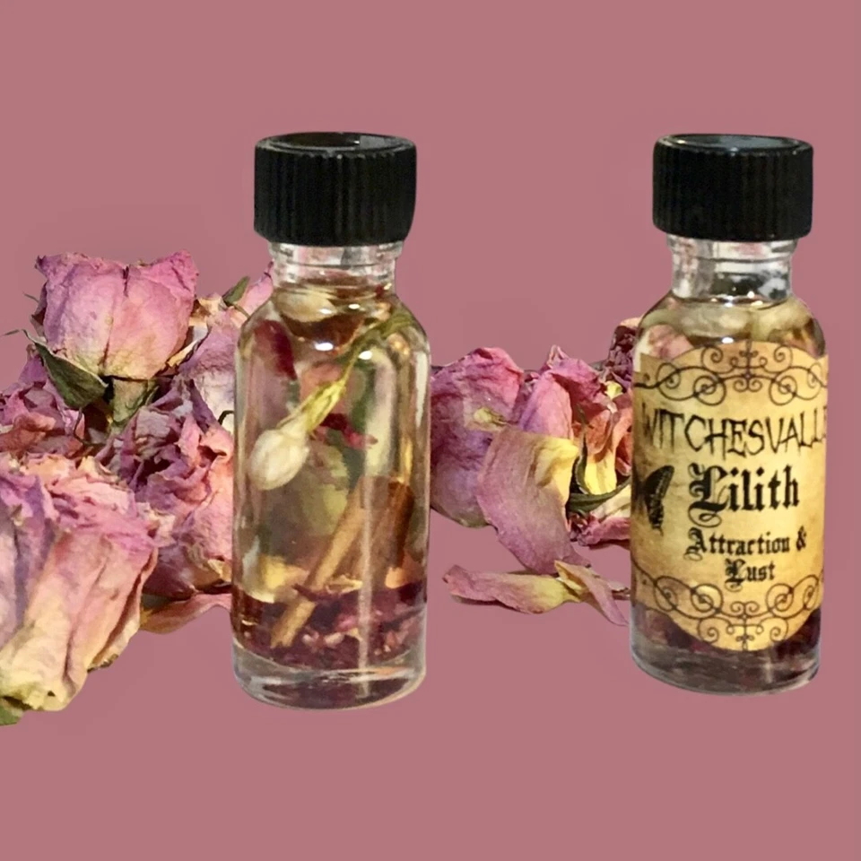 Ритуальное масло Conjured Lilith Attraction & Lust, заряженное, ацет Lilith, викканское - Изображение 1 из 1