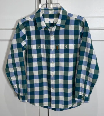 Auténtica camisa de algodón Burberry para niños usada en excelente estado - talla 10 años Foto 1 de 4