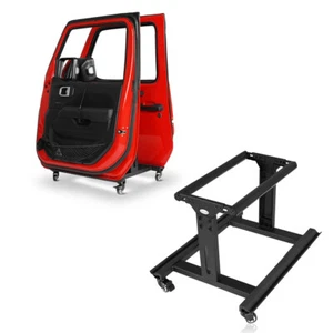 Door Storage Movable Cart Sliding Rack for 1987-2025 Jeep Wrangler YJ TJ JK JL - Bild 1 von 19