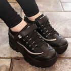 Women High Heel Sneakers Shoes Wedge Platforms Cheer Leader Boots