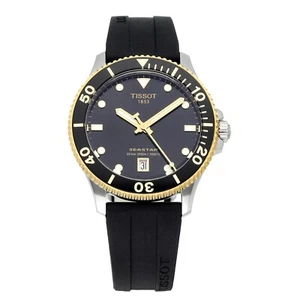 Tissot T120.410.27.051.00 Seastar 1000 Steel 40 mm Two Tone Quartz Men's Watch - Picture 1 of 1