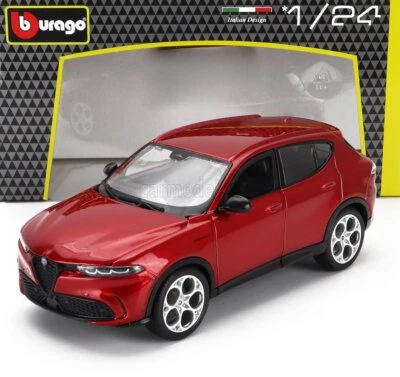 MODELLINO AUTO STATICO BURAGO ALFA ROMEO TONALE 2023 ROSSO MODELLISMO SCALA 1/24 - Immagine 1 di 4