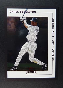 2001 Fleer Premium #SR 29 Chris Singleton Chicago White Sox Ser# 122/125 - Foto 1 di 2