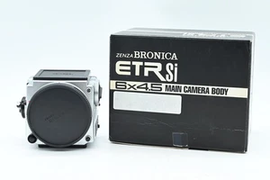 Bronica ETRSi 645 Medium Format Film Camera Body ETR-Si *Silver #495 - Picture 1 of 7