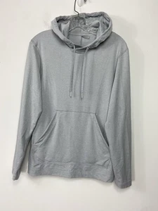 Lululemon Hoodie Herren klein grau weicher Jersey Pullover leichtes Sweatshirt - Bild 1 von 16