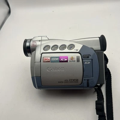 Canon ZR45MC Mini DV Digital Video Camcorder w/ battery UNTESTED. No charger.  - Image 1 of 4