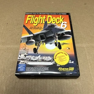 Flight Deck 6 (PC Flight Simulator Add on) Expansion Pack FSX + FS2004 - Picture 1 of 9