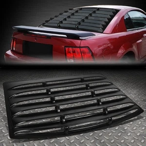 FOR 94-04 FORD MUSTANG COUPE REAR WINDOW LOUVER WINDSHIELD SUN SHADE COVER VENT - Bild 1 von 7