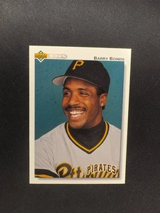Barry Bonds 1992 Upper Deck #134 Pittsburgh Pirates - Picture 1 of 2