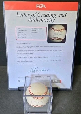 Cal Ripken Jr Autographed Baseball PSA DNA Authenticated  - Image 1 of 3