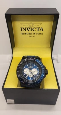 Invicta AVIATOR VOYAGE Multi Function BLUE BLACK Dial Nautical Stylish Men Watch - Image 1 of 4