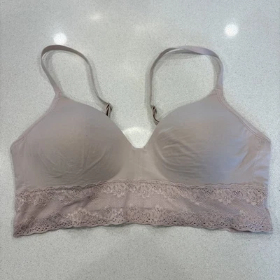 Sujetador copa suave contorno Bliss Perfection rosa pálido talla 34C Natori 723154 Foto 1 de 4