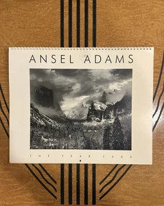 Calendario de Pared Ansel Adams De Colección 2000 Edición Autorizada 12 x 15" Impresiones Bonito - Imagen 1 de 5