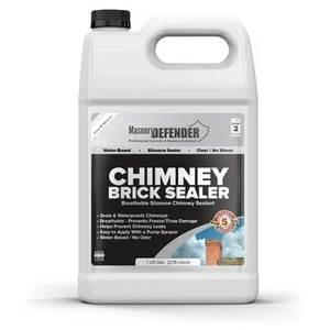 Chimney Brick Sealer, Clear Water-Based Siloxane Sealer - Breathable Waterpro... - Picture 1 of 9