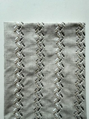 Остатки натуральной дизайнерской ткани Kravet Norah 24 дюйма x 24 дюйма - Изображение 1 из 2