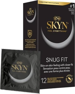 SKYN Snug Fit Kondome - 12 Stück - Gleitgel Latexfrei 1 (12er Pack) - Bild 1 von 10