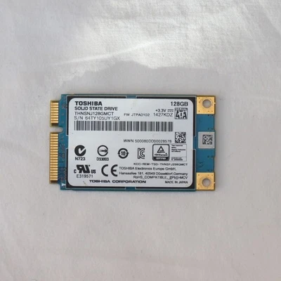 Toshiba THNSNJ128GMCT 128gb mSATA SSD used - Image 1 of 3
