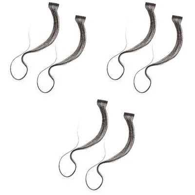  3 Pack Haarschmucken Echthaar Ponytail Clip in Haarverlängerungen Nahtlos - Bild 1 von 4