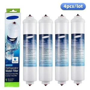 Fits Samsung DA29-10105J Comparable Refrigerator Inline Water Filter 4 Pack - Picture 1 of 9