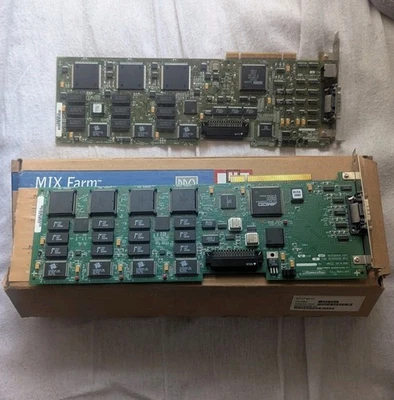 two Avid Digidesign  PCI cards -    DSP Farm + Mix Farm   for   Pro tools  - Image 1 of 4