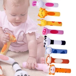 Able Baby Grasping Training Bb Sti Squeaky Toy With Animal Designs And Soft - Picture 1 of 17