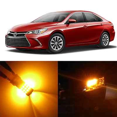 Luz de señal trasera Allá Lighting 7440NA ámbar bombillas LED para Toyota Matrix Sienna Foto 1 de 4