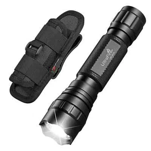 ULTRAFIRE Tactical Flashlight with Holster Single Mode LED Flashlight 1000 - Picture 1 of 8