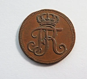 Deutsche Staaten Hessen Kassel Kupfer Heller 1744, KM 400 - Bild 1 von 2