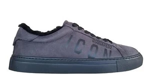 DSQUARED2 scarpe uomo cassetta in pelle M004 pelle icon nero - Foto 1 di 8