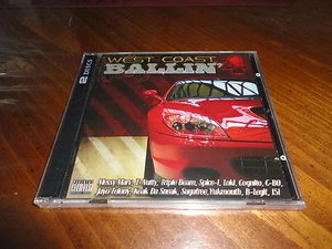 West Coast Ballin Vol. 4 Rap CD Messy Marv SPICE 1 T-Nutty Gangsta Nutt Cognito - Picture 1 of 2