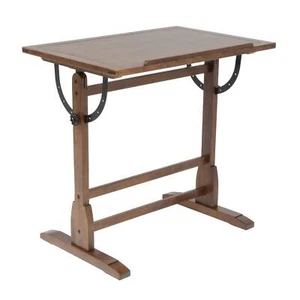 Studio Designs Solid Hard Wood Vintage Drafting Table 36" 13304 - Picture 1 of 5
