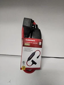 Husky 15 Amp GFCI en línea con bloque de alimentación - Imagen 1 de 3