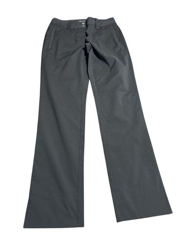 Pantalone chino Nike donna grigio atletico piatto davanti taglia 2