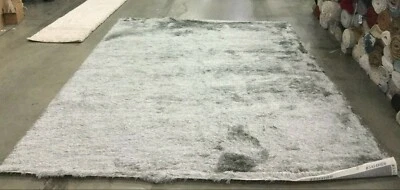 SILVER 8'-6" X 12' Back Stain Rug, Reduce price 1172644185 SG511-7575-9 — 第 1/4 张图片