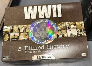 Complete Set In Excellent Condition ww2 war movies dvd 63 Films 24 DVDs 25 Hours - Bild 1 von 7