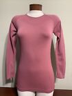 Calliope Ladies Small Long Sleeve Dusty Rose Compression Top New Nwt