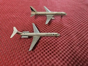 Vintage Delta Mini-Planes 757/DC...BOTH HAVE STICKER WARE!! - Picture 1 of 6