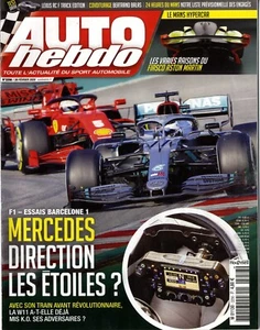 AUTO HEBDO Nr. 2256 26.02.2020 Test F1 BARCELONA LEXUS RCF TRACK EDITION - Bild 1 von 1