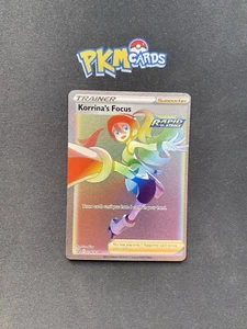 Pokemon Juego de Cartas Coleccionables Korrina's Focus Estilos de Batalla 174/163 Secreto Raro LP. - Imagen 1 de 3
