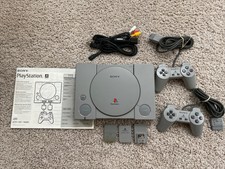 Sony PlayStation 1 System SCPH-1001 PS1 Console Complete w/Controller + Memory