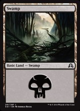 Swamp (291) - Foil ~ Near Mint Shadows over Innistrad MTG Magic UltimateMTG Land