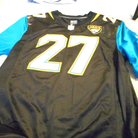 Nike NFL Jacksonville Jaguars #27 Leonard Fournette Stitched Jersey Large Cover